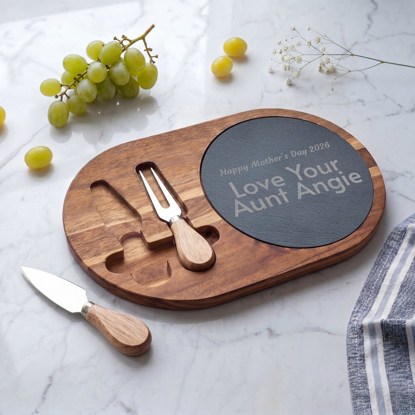Personalized Cheese Board