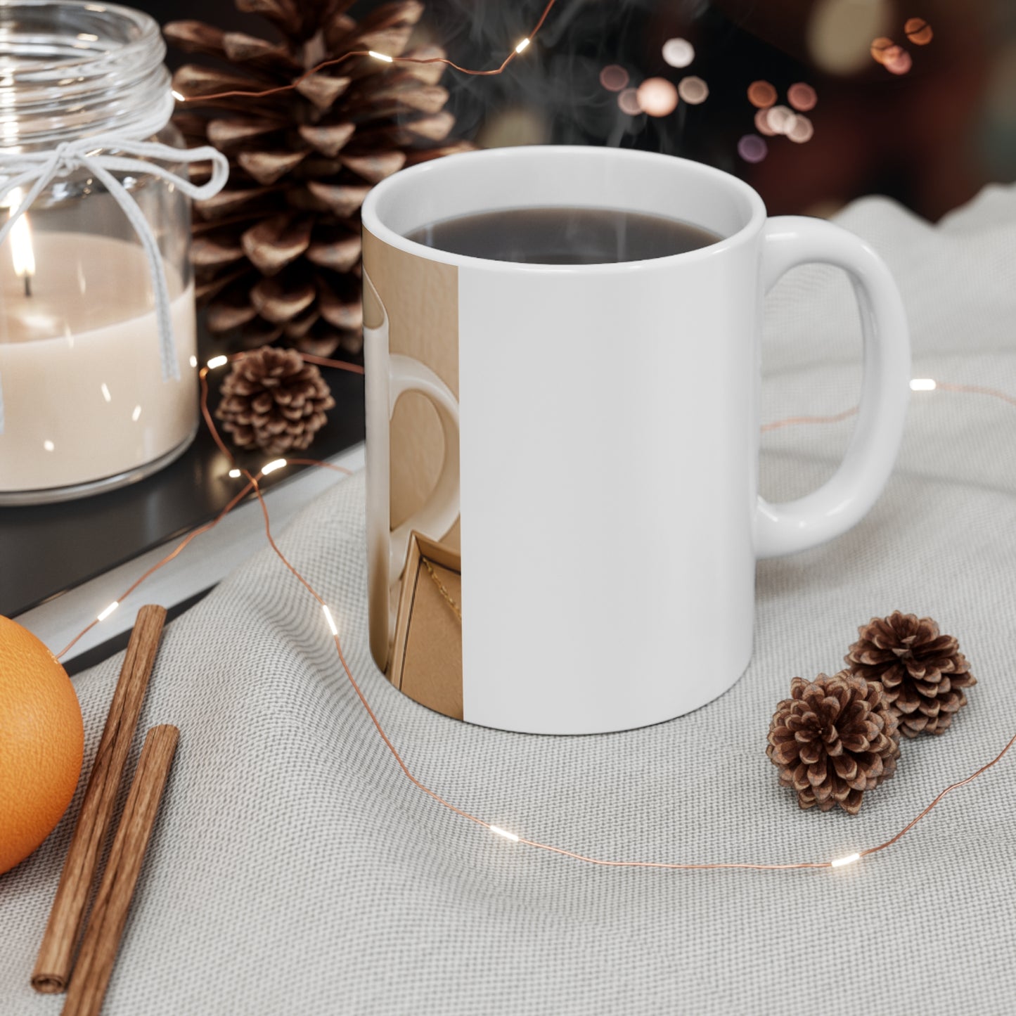 God Smiled Back Special Design Coffee Cup