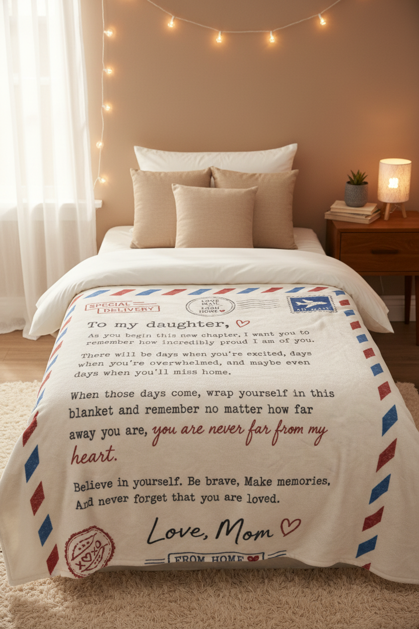 A Letter From Home — Lifestyle Bed Shot