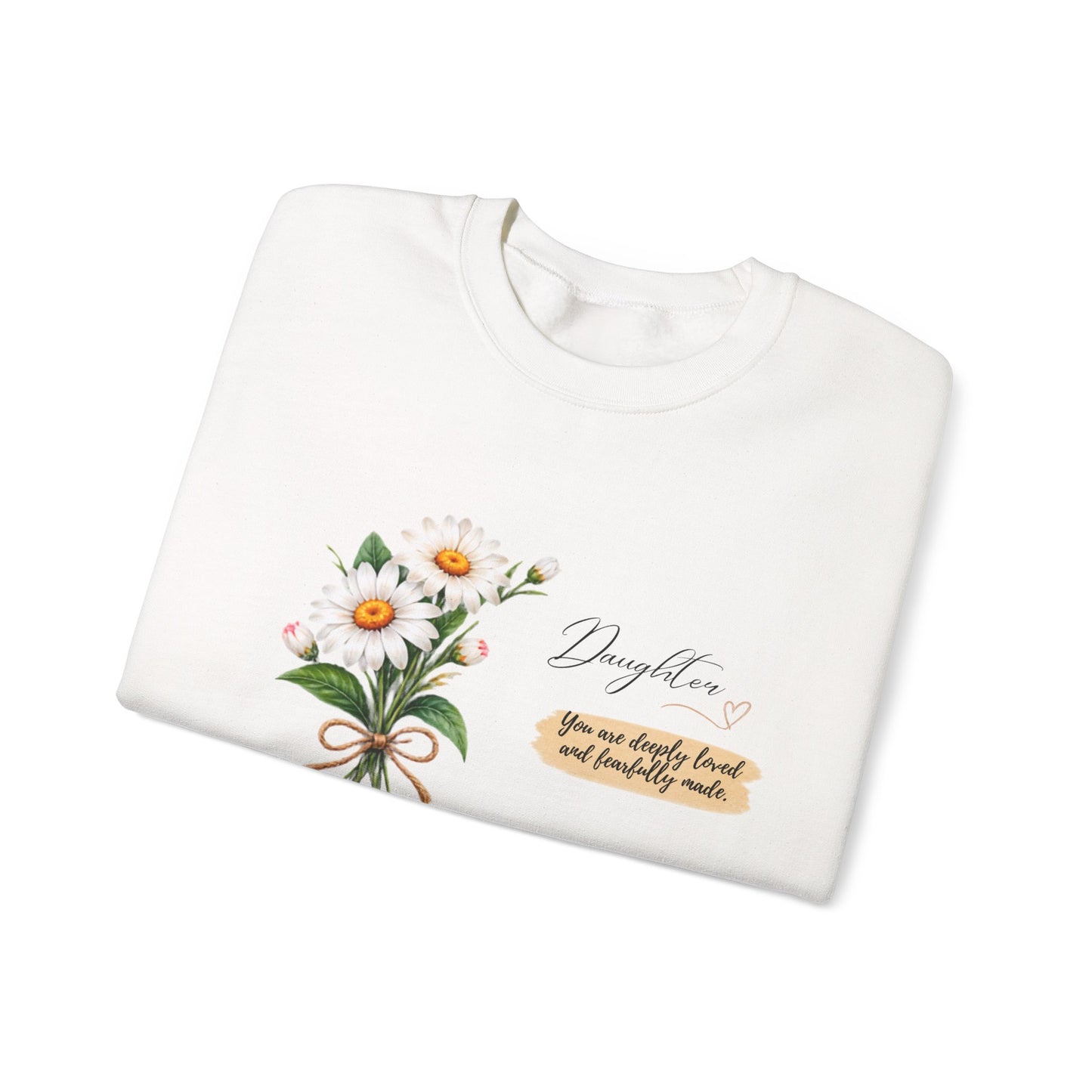 Daughter, Deeply Loved™ Heavy Blend Crewneck Sweatshirt