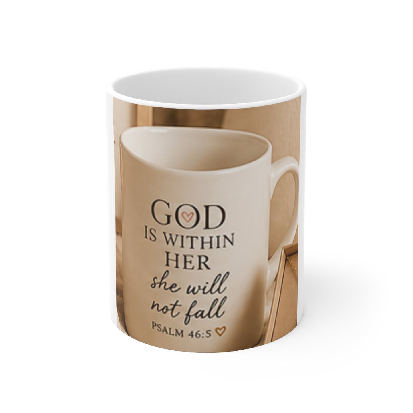 God Smiled Back Special Design Coffee Cup