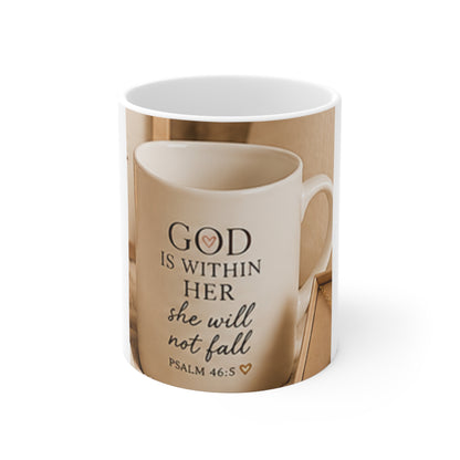 God Smiled Back Special Design Coffee Cup