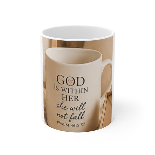 God Smiled Back Special Design Coffee Cup