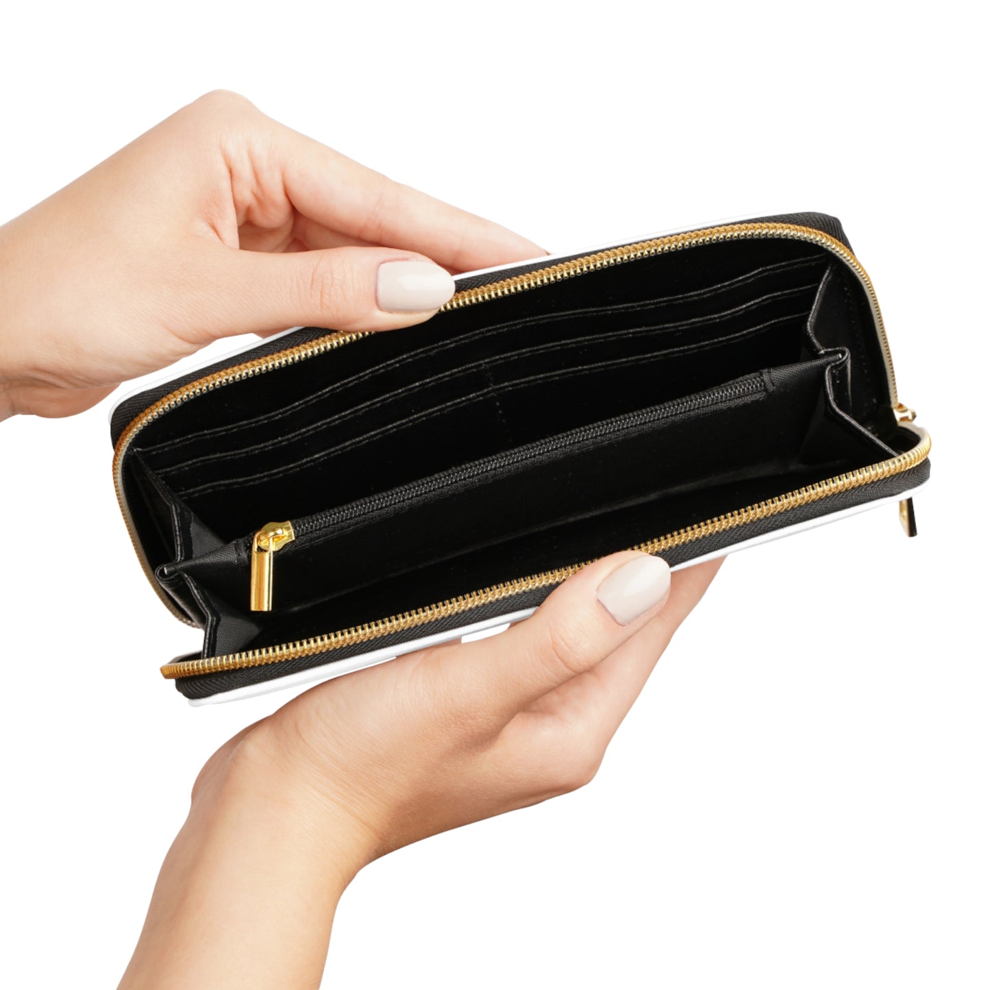 God Smiled Back Zipper Wallet