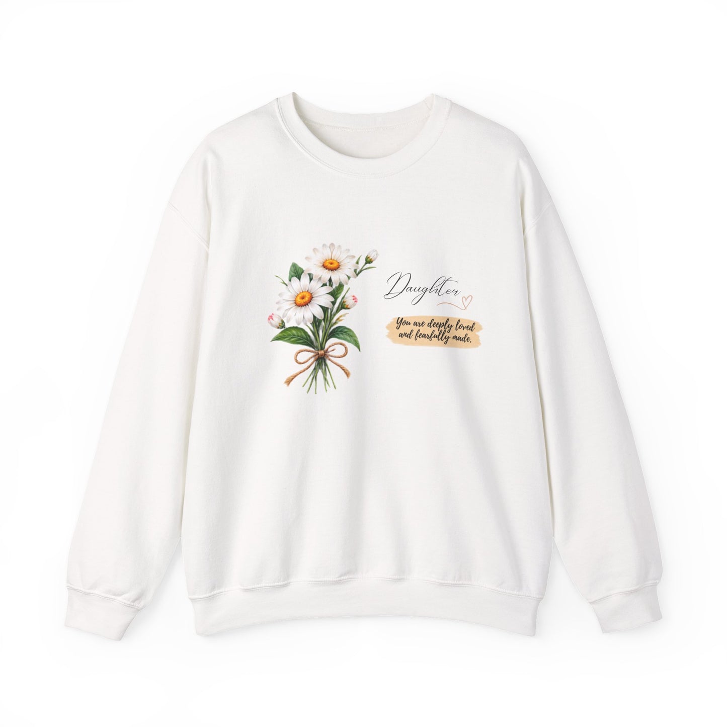 Daughter, Deeply Loved™ Heavy Blend Crewneck Sweatshirt