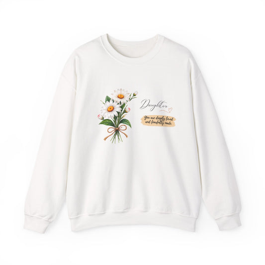 Daughter, Deeply Loved™ Heavy Blend Crewneck Sweatshirt