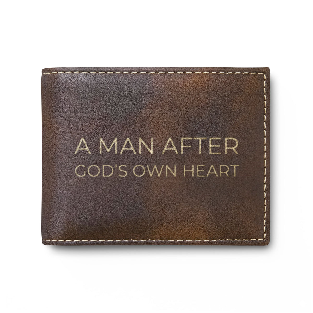 A Man After God's Own Heart RFID Bi-Fold Wallet