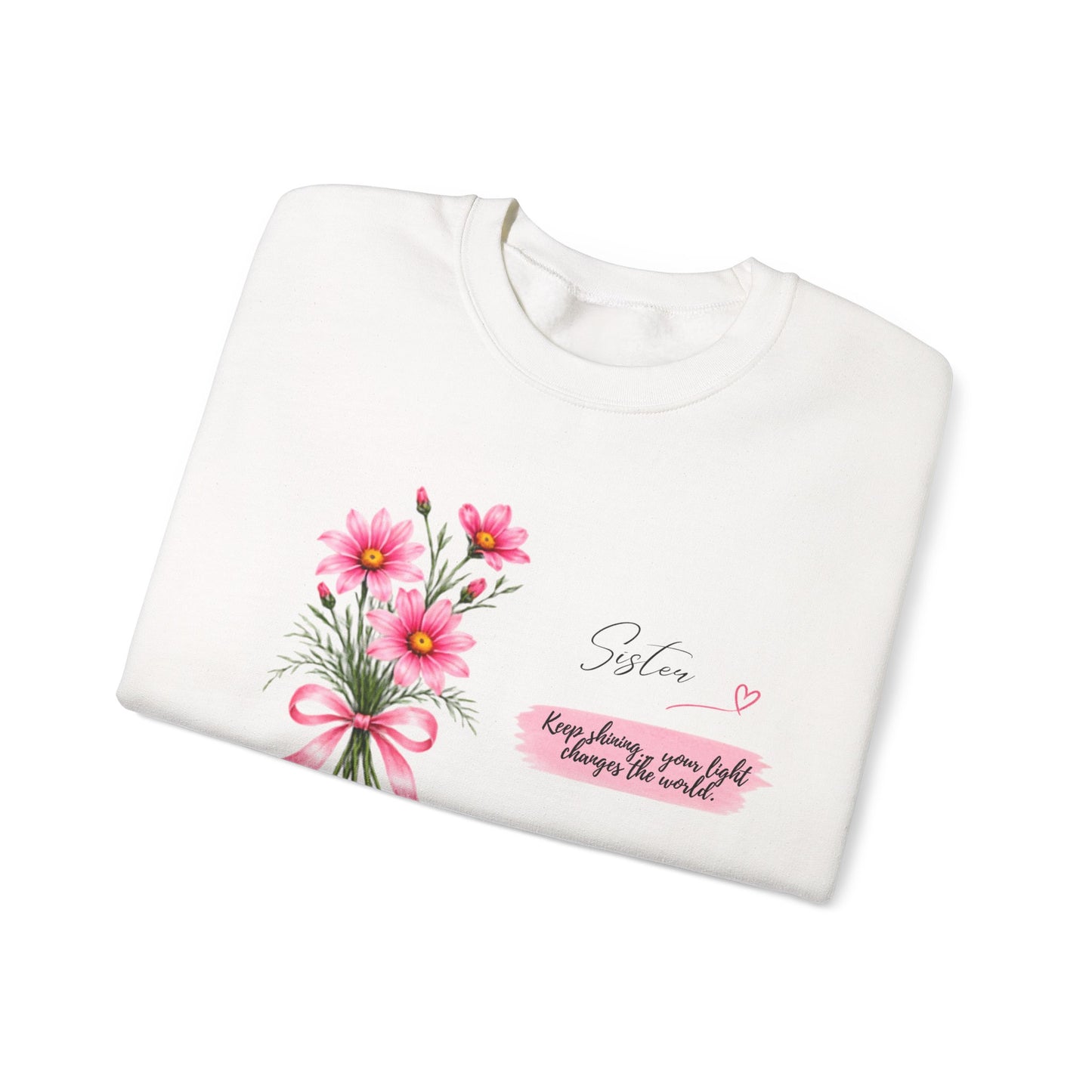 Sister, Keep Shining™ Heavy Blend Crewneck Sweatshirt