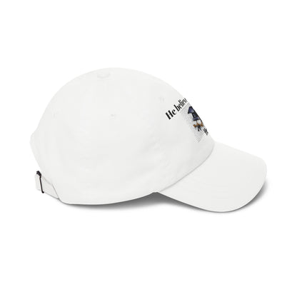 Graduation 'He Believed He Achieved' Dad Cap — Graduation Gift Baseball Hat