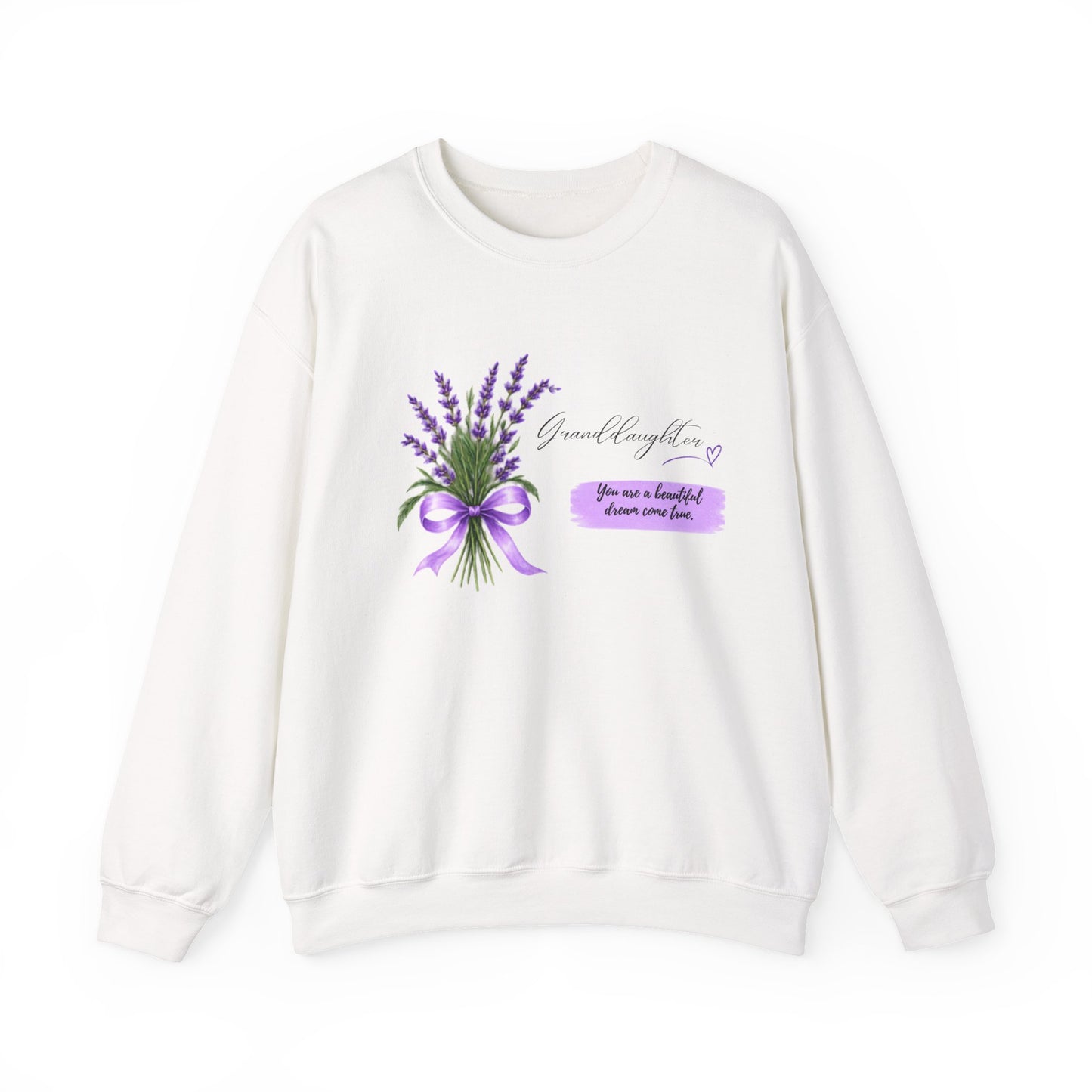 Granddaughter, Dream Come True™ Heavy Blend Crewneck Sweatshirt