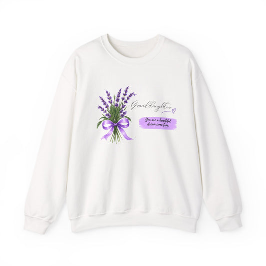 Granddaughter, Dream Come True™ Heavy Blend Crewneck Sweatshirt