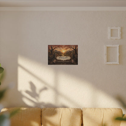 The Path God Wrote for Us | Golden Gate Path Personalized Canvas