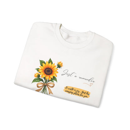 Just a Reminder™ Faith Crewneck Sweatshirt | Faith Gift