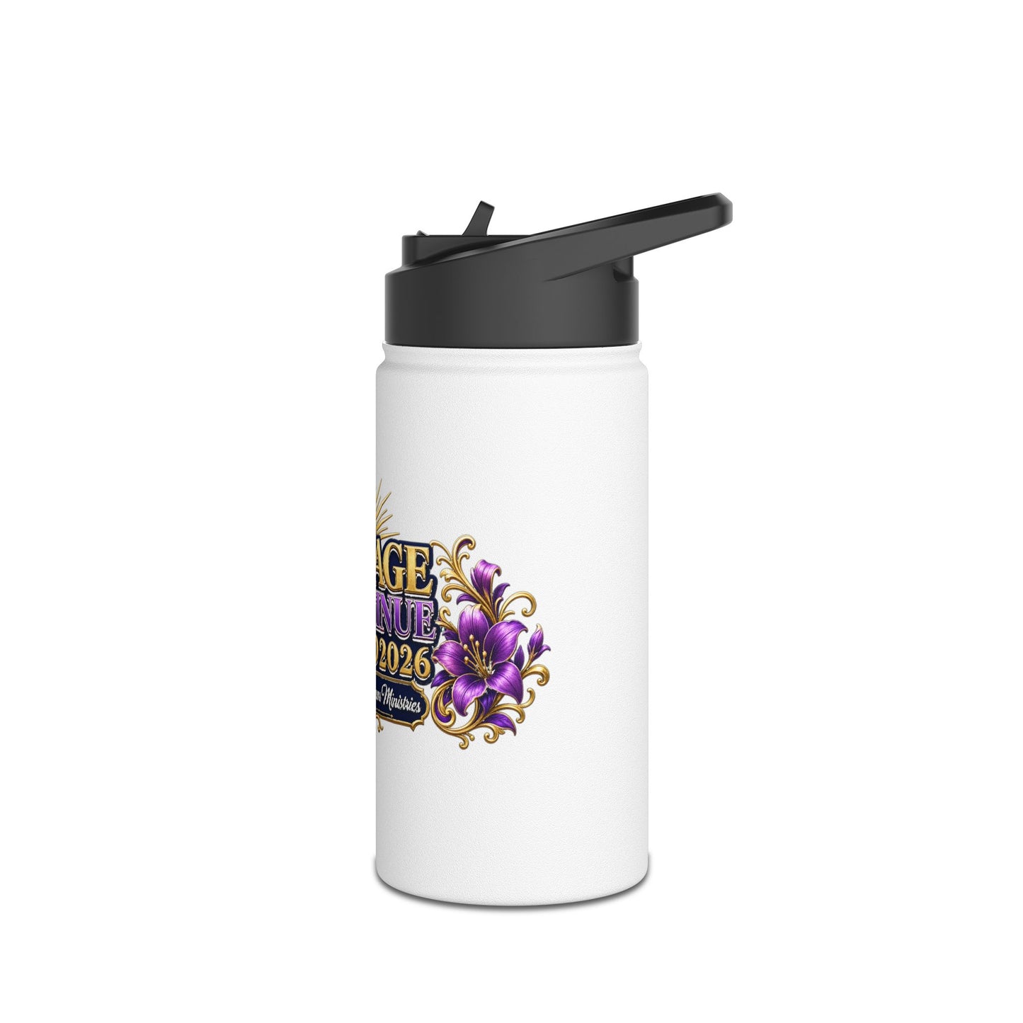 Courage 2 Continue Weekend 2026 Stainless Steel Water Bottle — Inspired by Dr. Karen Johnson-Williams