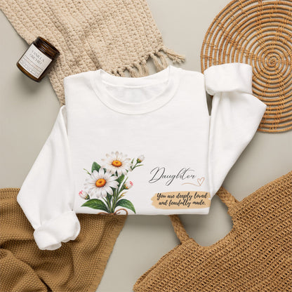 Daughter, Deeply Loved™ Heavy Blend Crewneck Sweatshirt