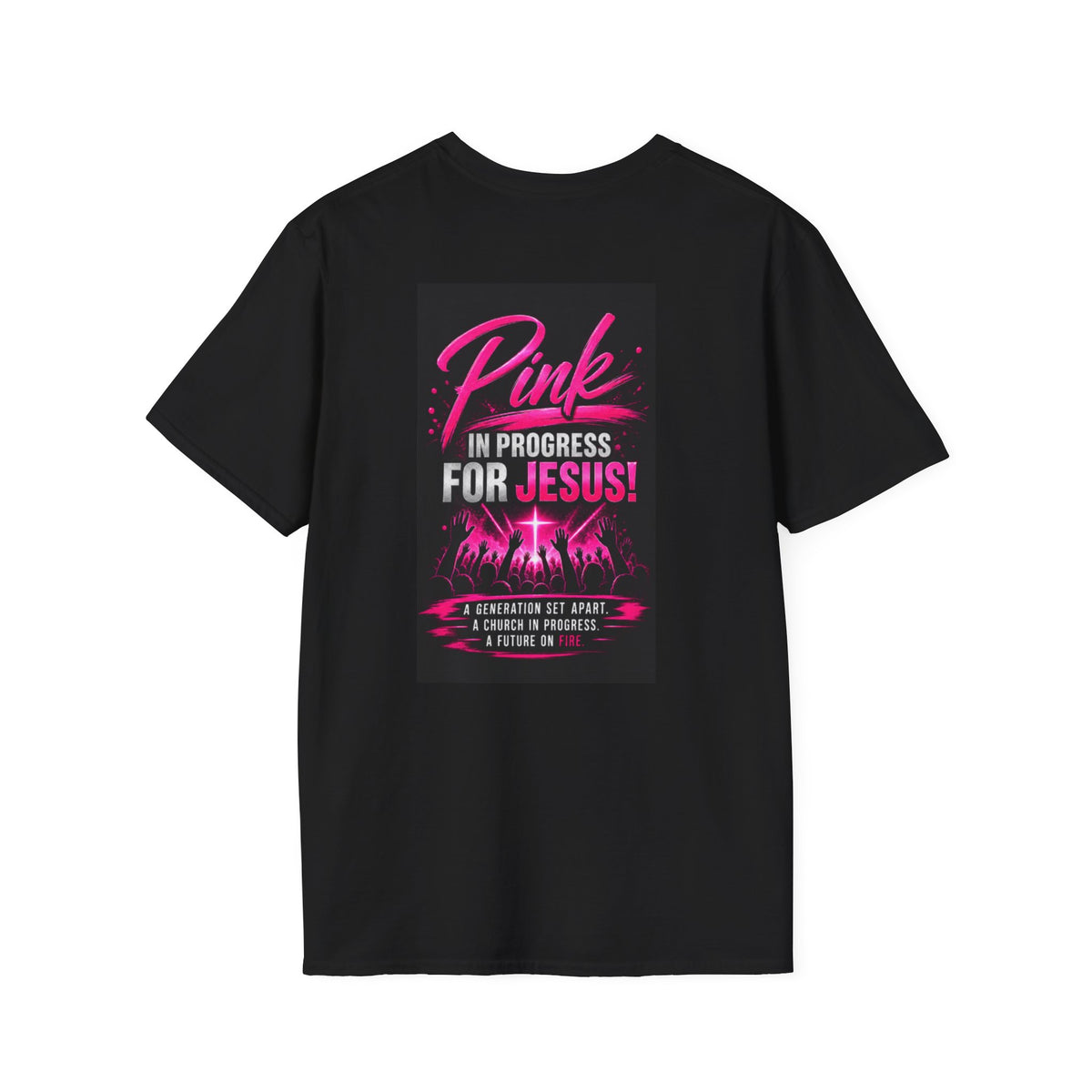 Youth Revival T-Shirt — Neon Cross Tee