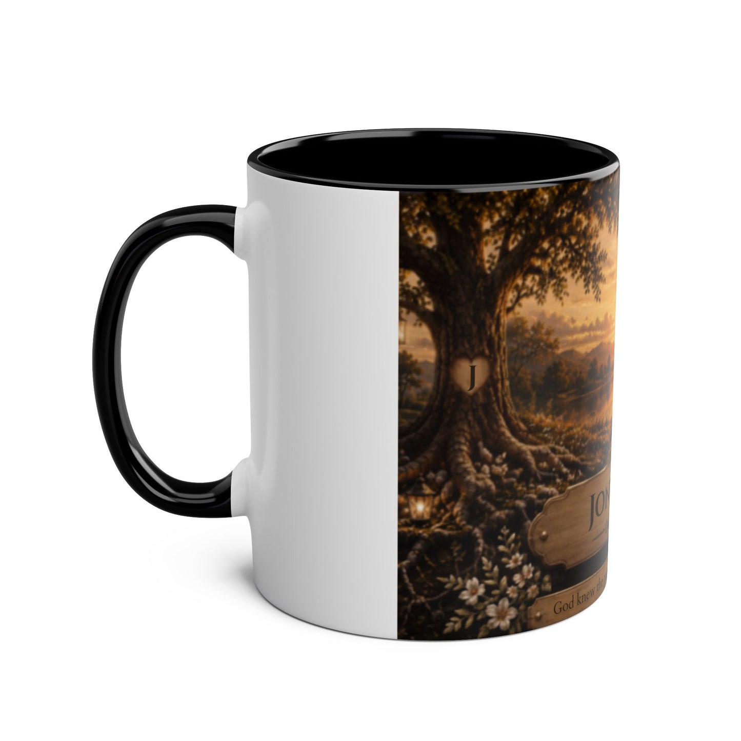 Lake view Personalized Coffee Mugs, 11oz