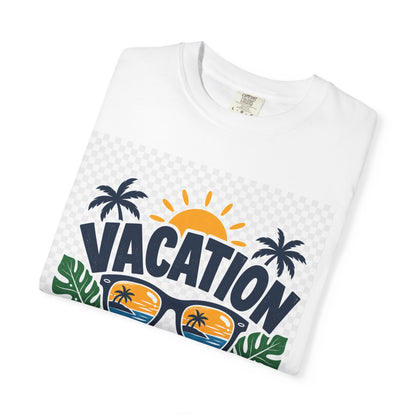 Vacation Mode Family T-Shirt — Sunglasses Beach Design