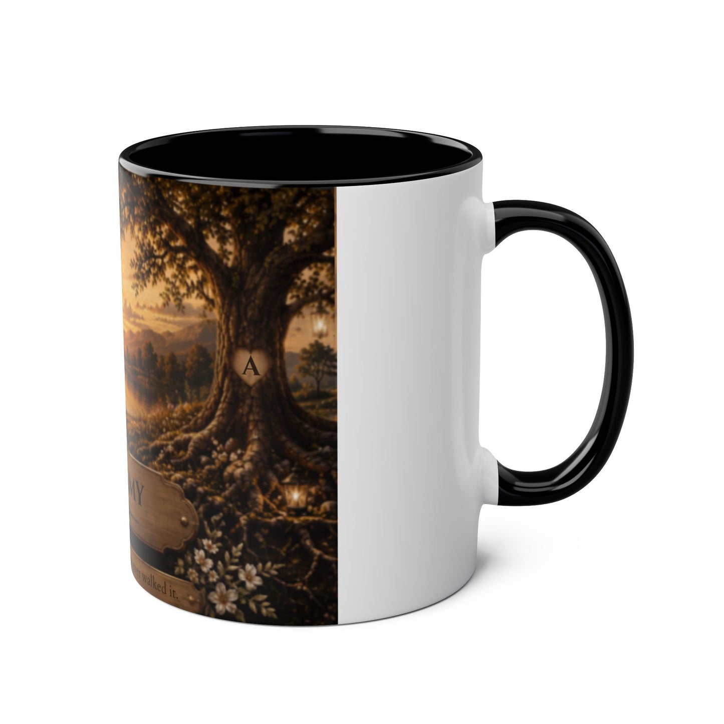 Lake view Personalized Coffee Mugs, 11oz