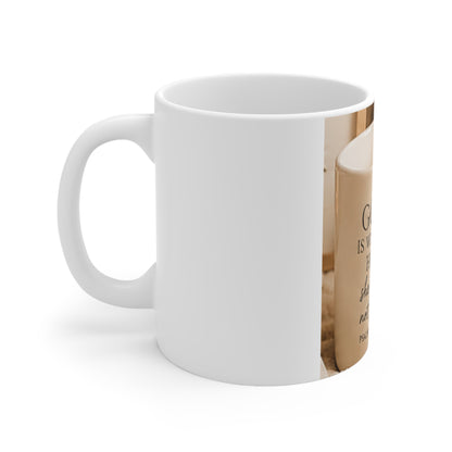 God Smiled Back Special Design Coffee Cup