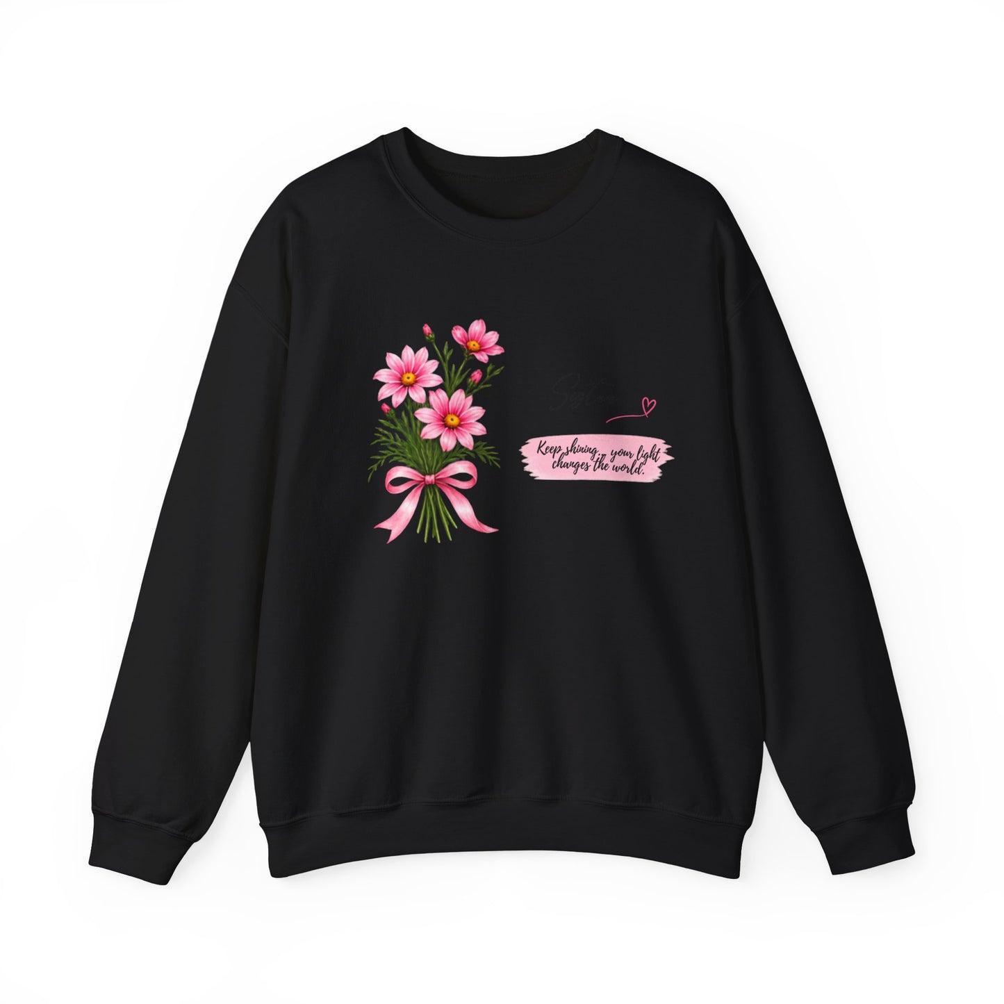 Sister, Keep Shining™ Heavy Blend Crewneck Sweatshirt