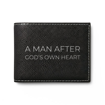 A Man After God's Own Heart RFID Bi-Fold Wallet