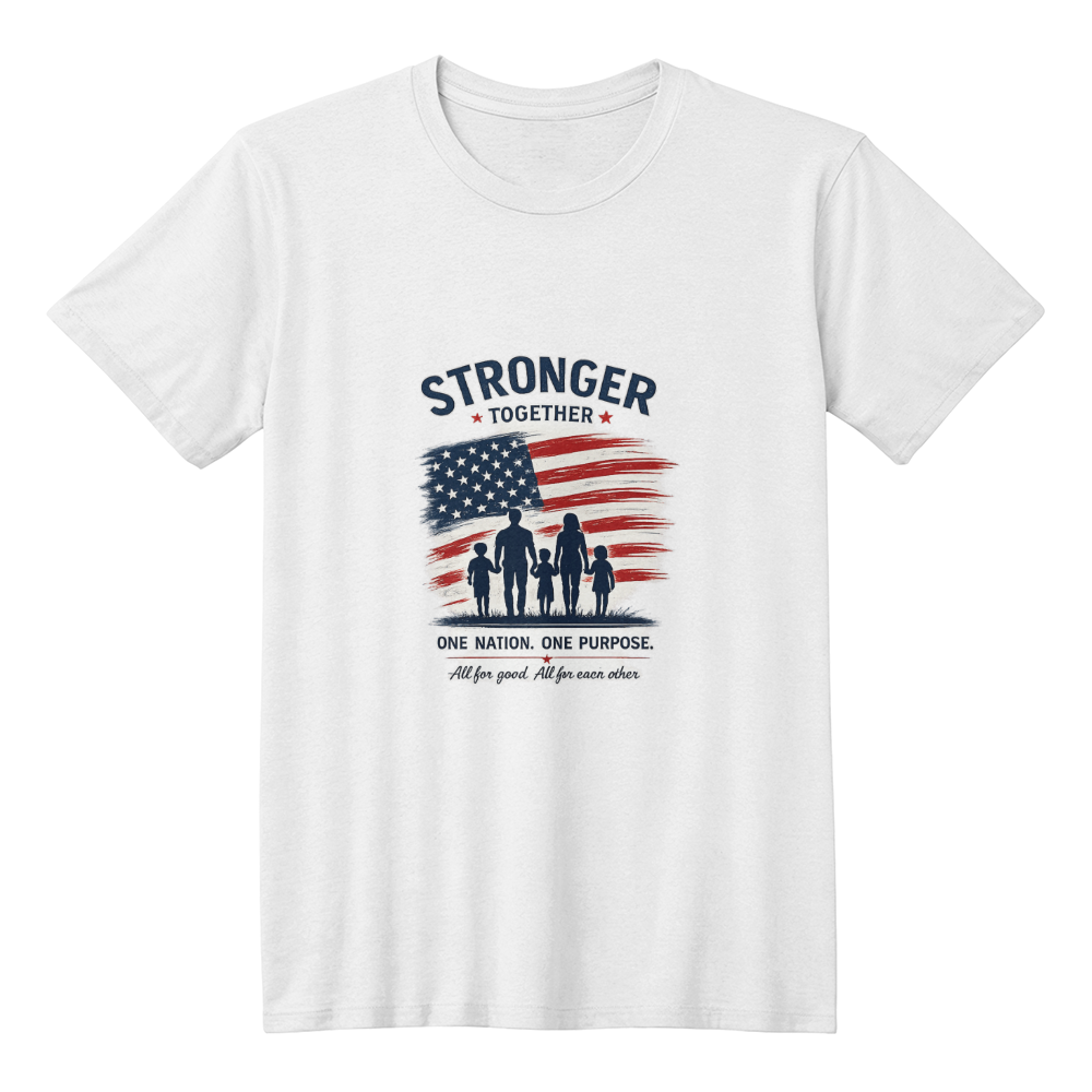 Stronger Together One Nation Tee