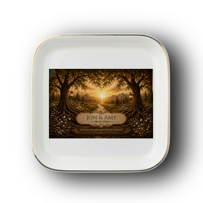 Personalized Jewelry Dish | Golden Path
