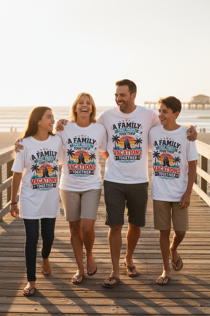 Family Vacation Tee - Beach Boardwalk