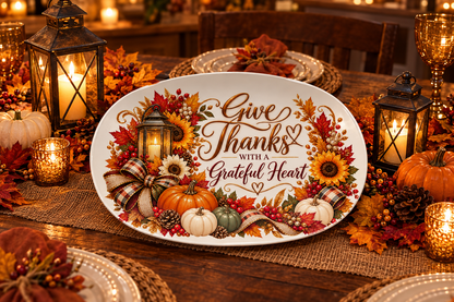 Festive Lantern Platter lifestyle scene
