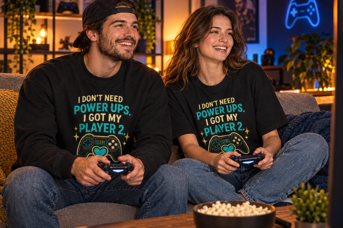I Don’t Need Power Ups Player 2 lifestyle image
