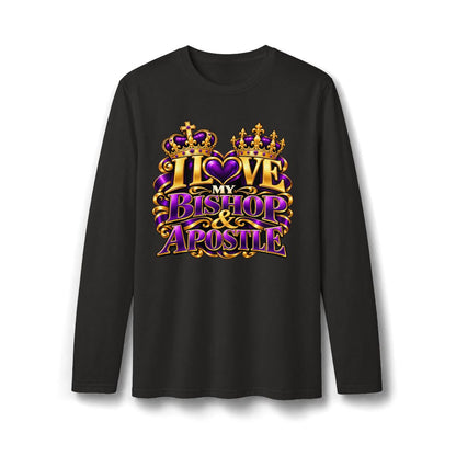 I Love My Bishop & Apostle Long Sleeve Shirt