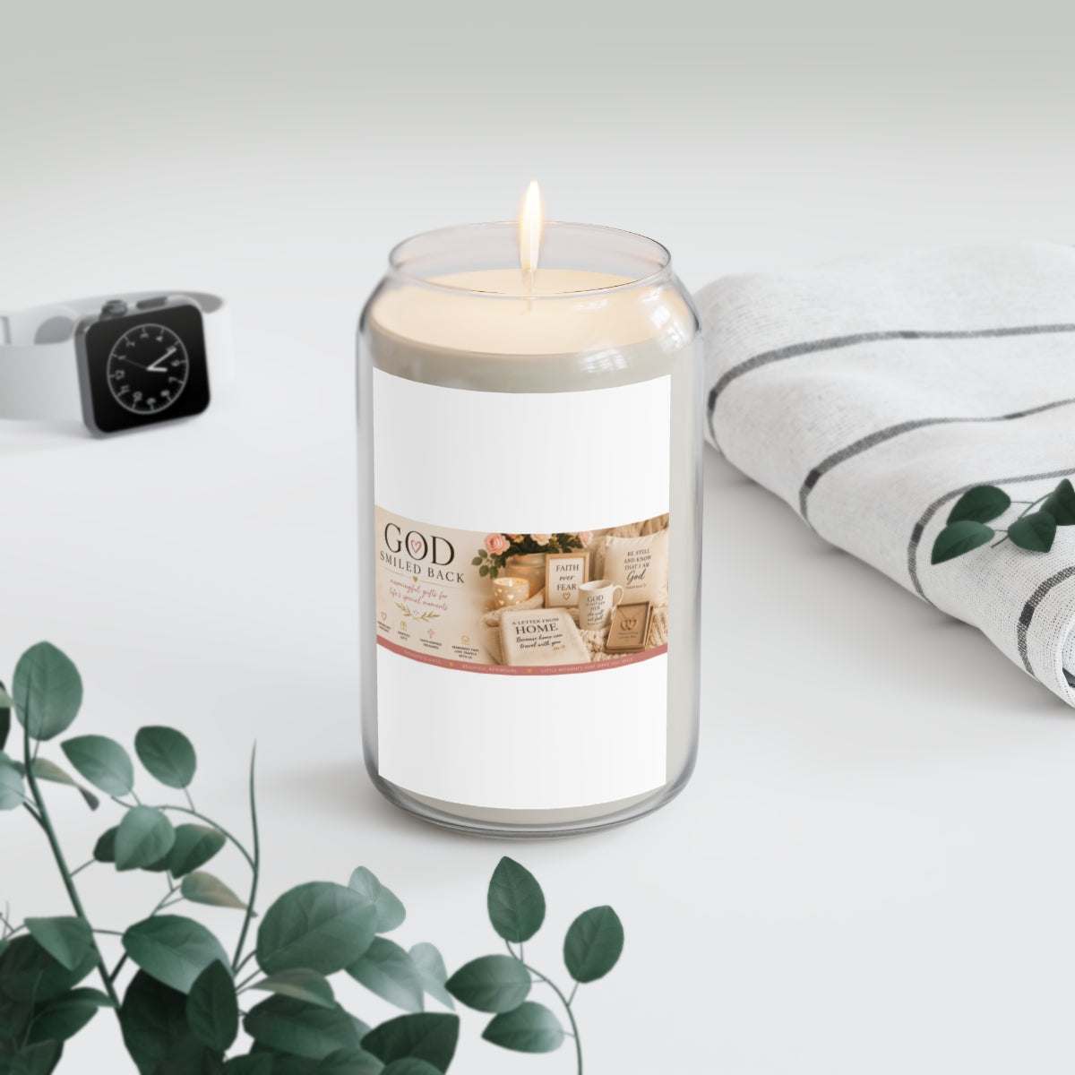 God Smiled Back — Scented Soy Candle, 13.75oz