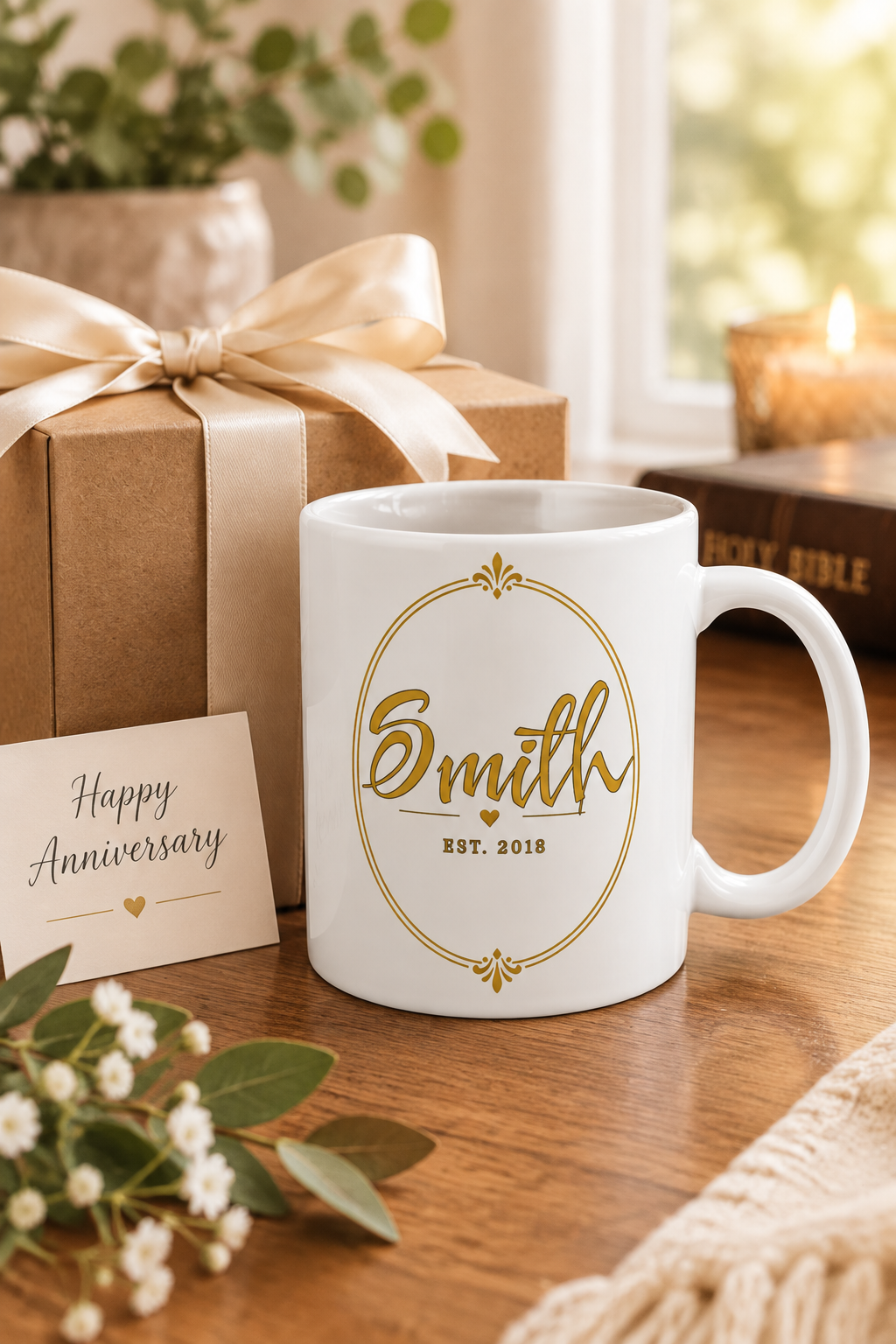 Smith mug with a gift box