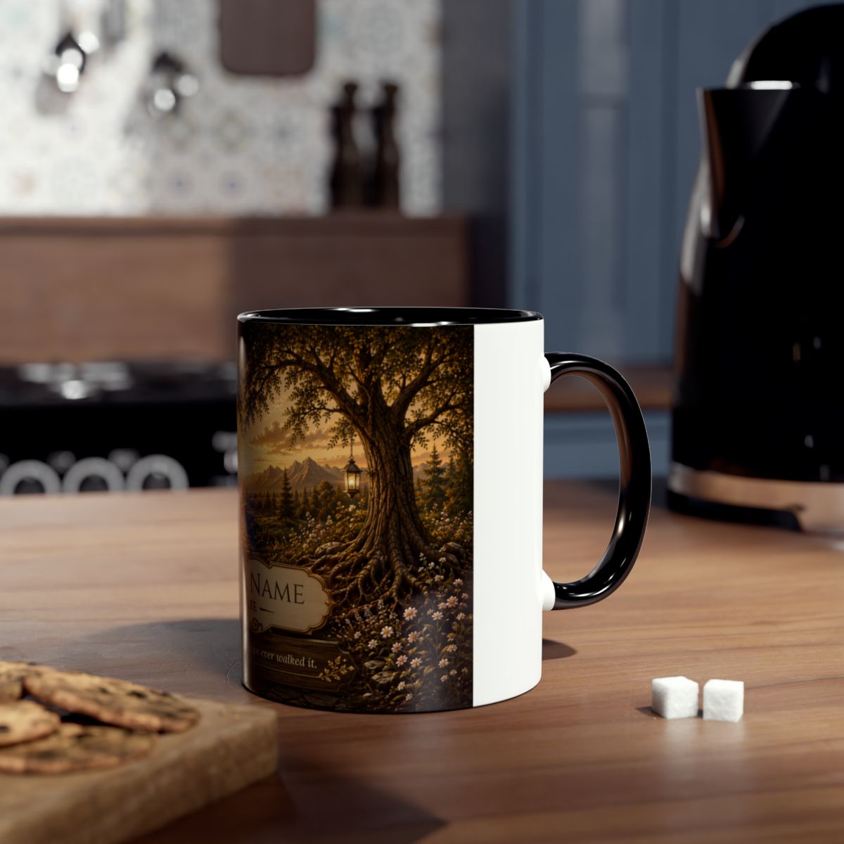 Personalized Two-Tone Coffee Mug | Golden Path