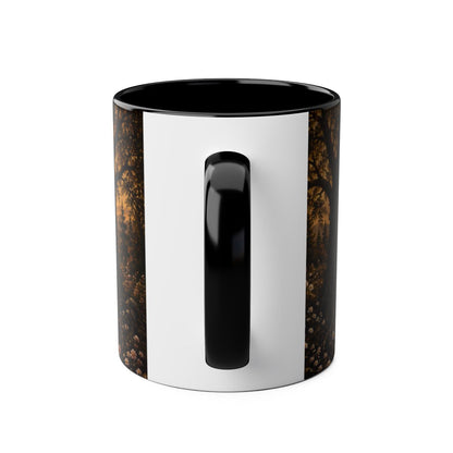 Path That God Wrote for Us -Two-Tone Coffee Mug | Golden Path with Gate