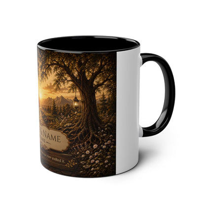 Personalized Two-Tone Coffee Mug | Golden Path