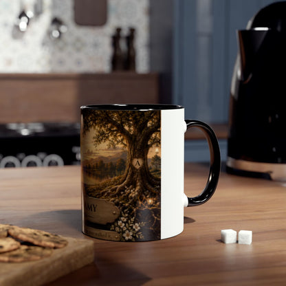 Two-Tone Coffee Mugs, 11oz – Lakeside Sunset Canvas