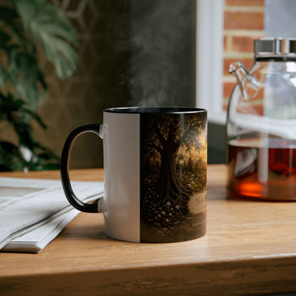 Personalized Two-Tone Coffee Mug | Golden Path