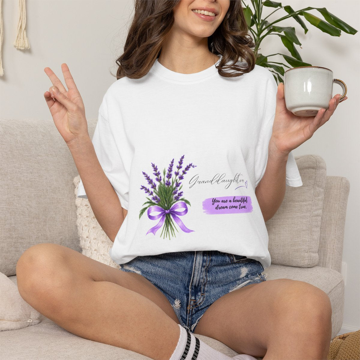 Granddaughter, Beautiful Dream™ Garment-Dyed T-Shirt