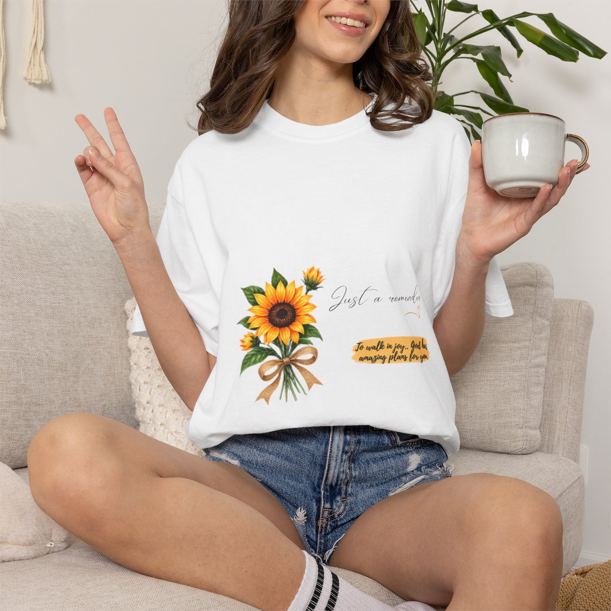 Walk in Joy™ Garment-Dyed T-Shirt | Amazing Plans