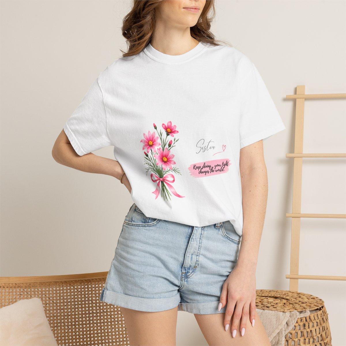 Sister, Keep Shining™ Garment-Dyed T-Shirt