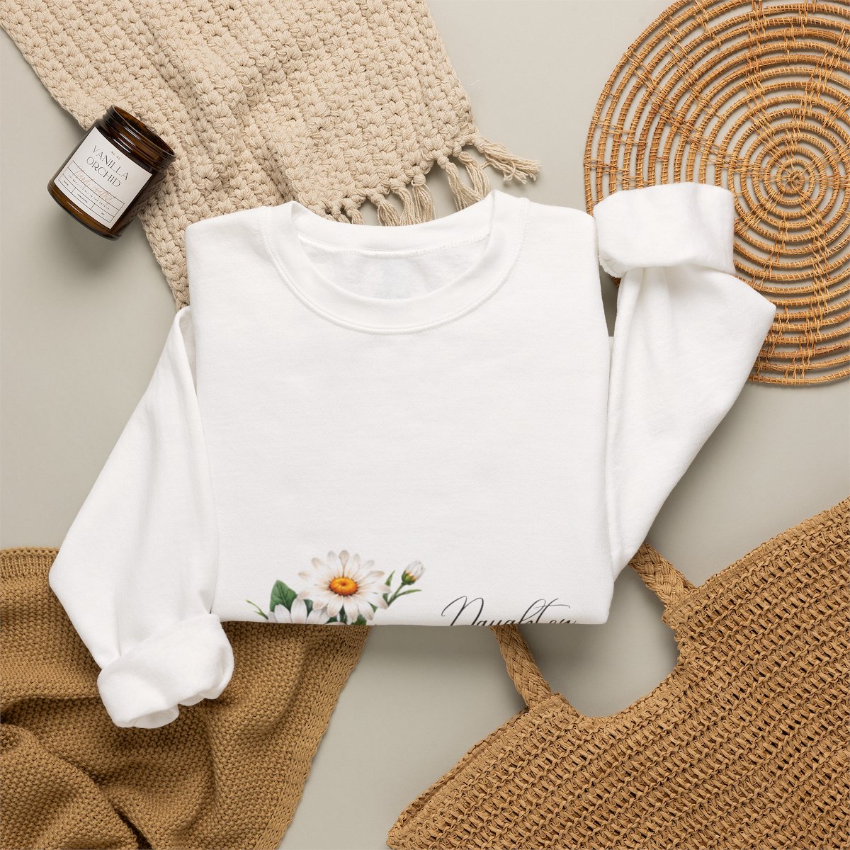 Daughter Crewneck Sweatshirt | Deeply Loved