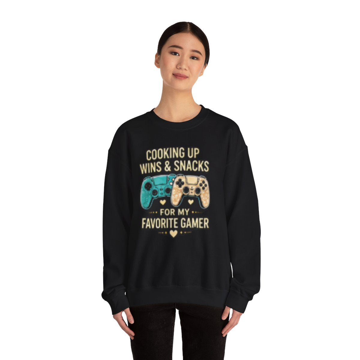 Cooking Up Wins & Snacks Gamer Couple Shirt & Sweatshirt