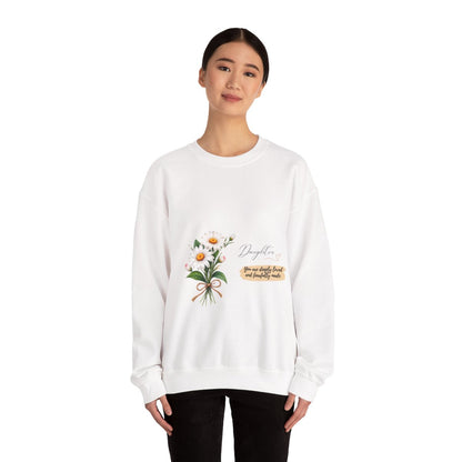 Daughter Crewneck Sweatshirt | Deeply Loved