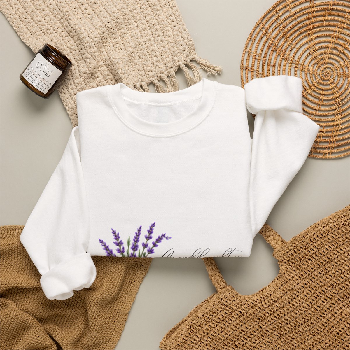 Granddaughter Crewneck Sweatshirt | Beautiful Dream