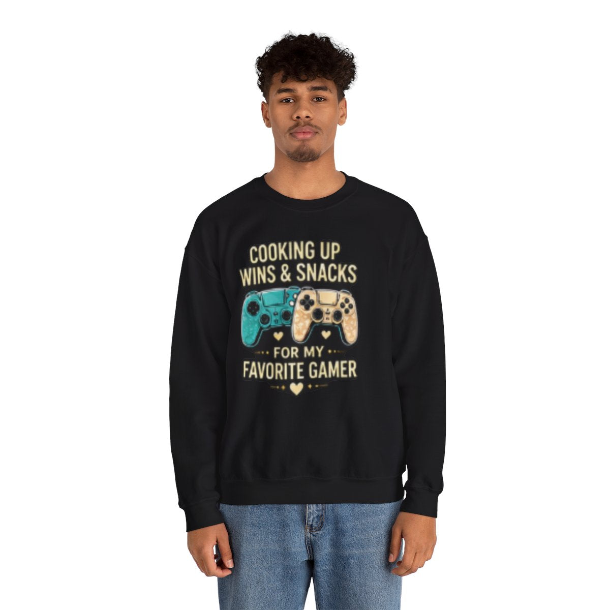 Cooking Up Wins & Snacks Gamer Couple Shirt & Sweatshirt