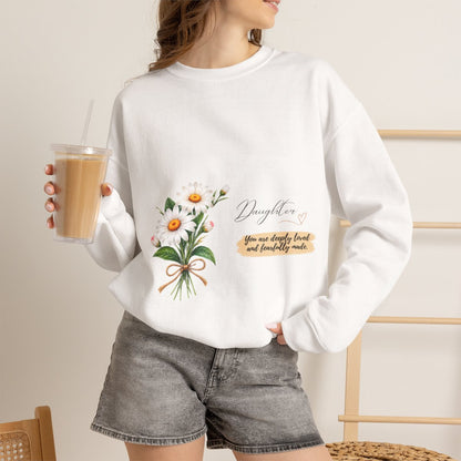 Daughter Crewneck Sweatshirt | Deeply Loved