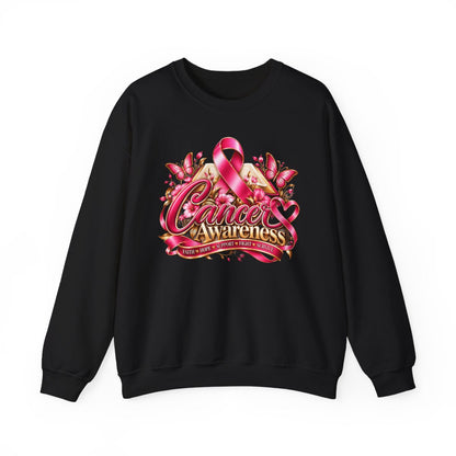 Faith Hope Support Cancer Awareness Sweatshirt