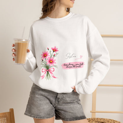 A Special Sister Crewneck Sweatshirt | Keep Shining